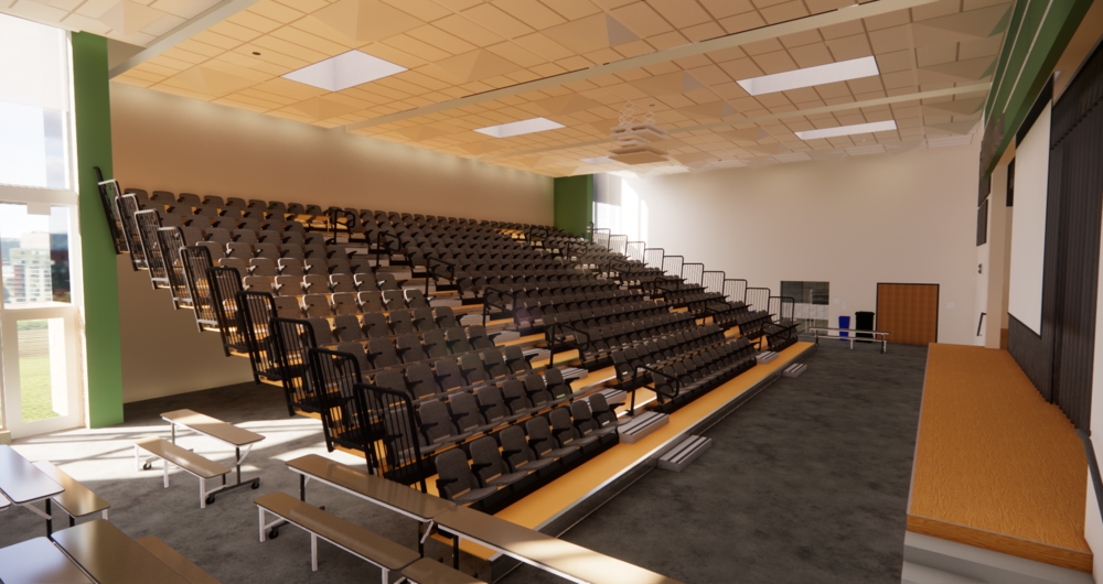 theater seating configuration bhs