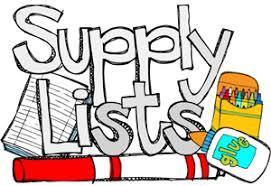 supply list art