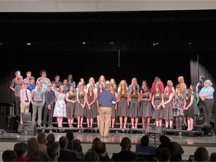 Great job by our high school choirs at their spring performance!